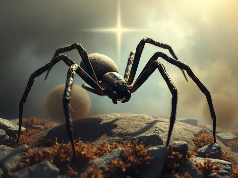 Large Spider Spiritual Meaning: Unraveling the Mysteries of Our Eight-Legged Friends