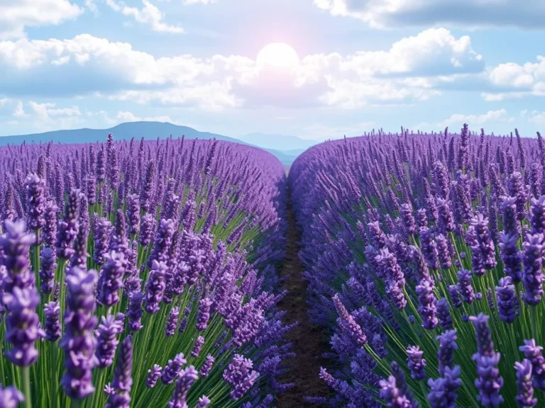 Lavender Field Spiritual Meaning: Discovering Peace and Healing