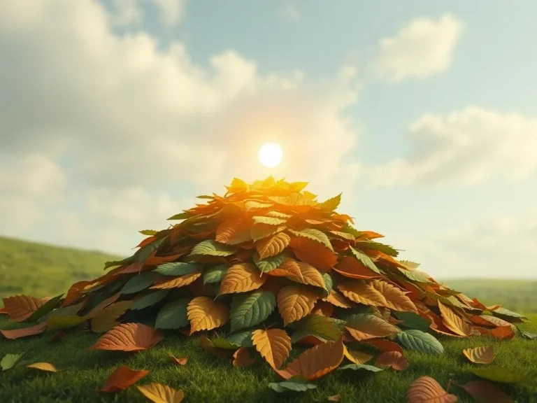Leaf Pile Spiritual Meaning: Discovering Nature’s Wisdom