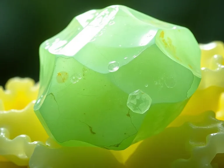 Lemon Chrysoprase Spiritual Meaning: Unlocking Inner Peace and Joy