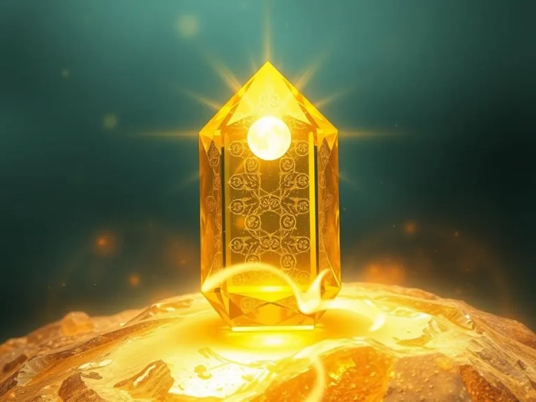 Lemon Topaz Spiritual Meaning: Unlocking Joy and Clarity in Your Life