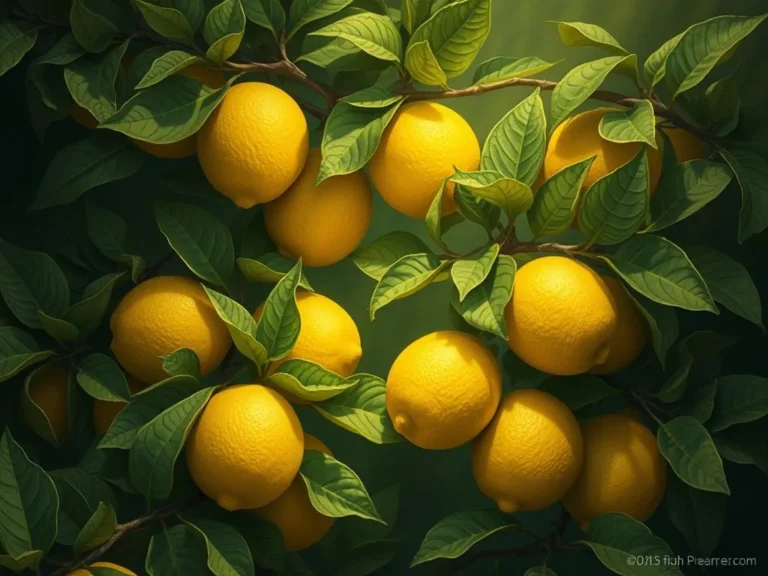 Lemons Growing Spiritual Meaning: Discovering the Zesty Insights of Life