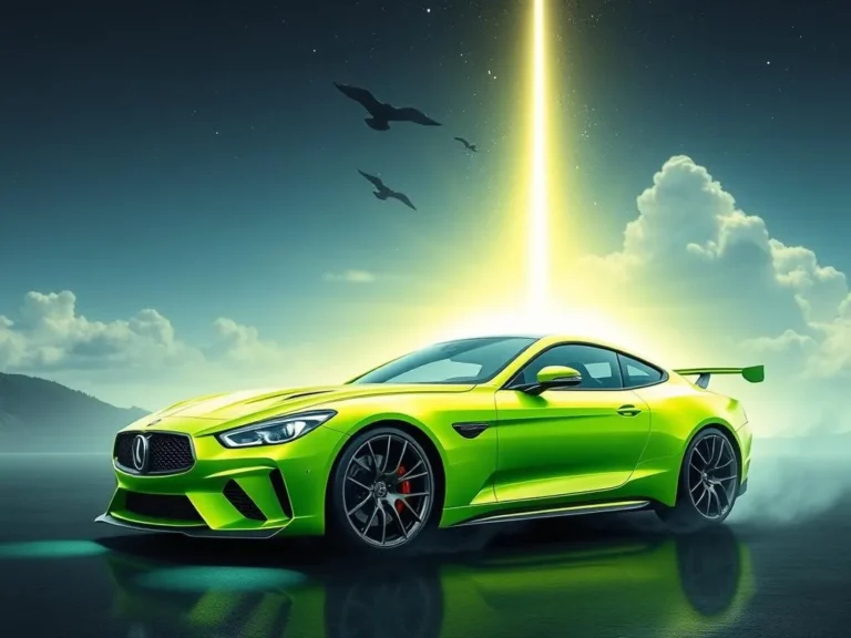 Lime Green Car Spiritual Meaning: A Journey into Vibrant Energy