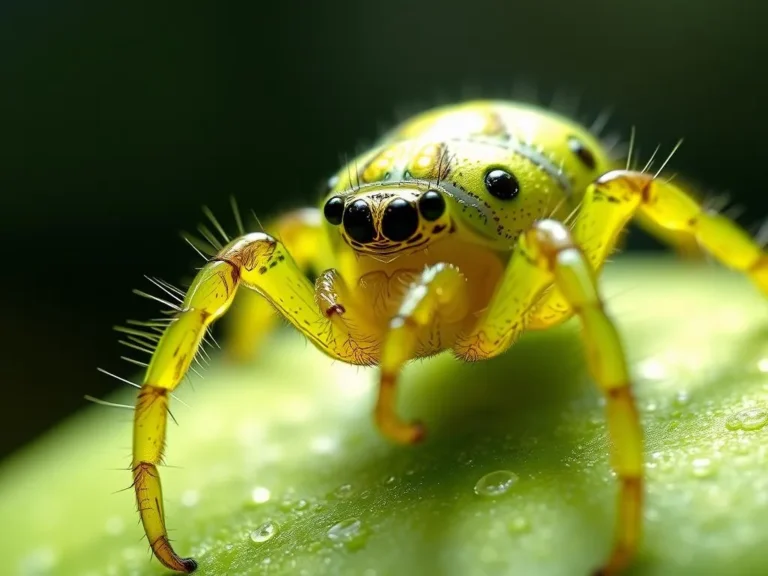 Lime Green Spider Spiritual Meaning: Unraveling Nature’s Mysteries