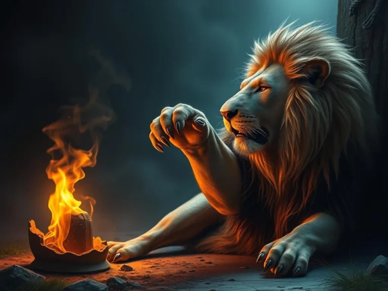 Lion Biting Leg Spiritual Meaning: Unlocking the Mysteries of Strength and Resilience