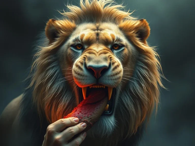 Lion Eat Spiritual Meaning: Unraveling the Symbolism Behind the Majestic Creatures