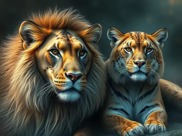 Lions and Cougars Spiritual Meaning: Unraveling Their Mystical Significance