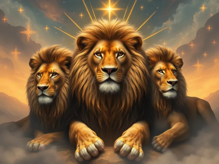 Lions Surrounding Me Spiritual Meaning: Embracing Strength and Courage