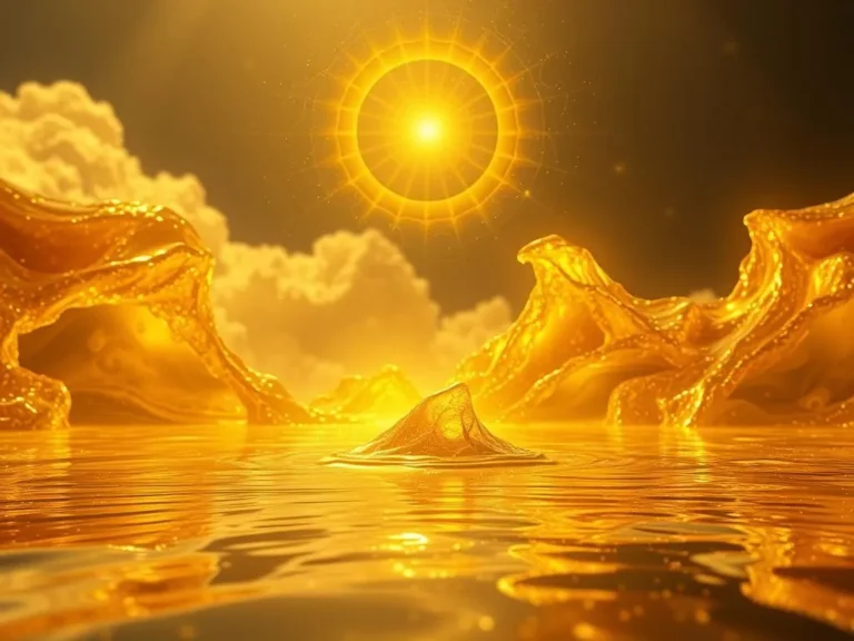 Liquid Gold Spiritual Meaning: Discover the Hidden Energies of Liquid Gold