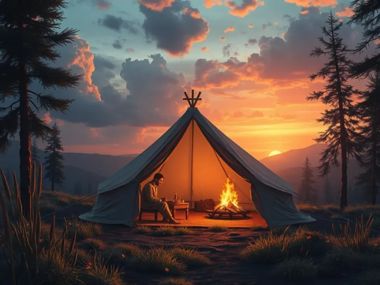 Living in a Tent Spiritual Meaning: A Journey Towards Simplicity and Freedom