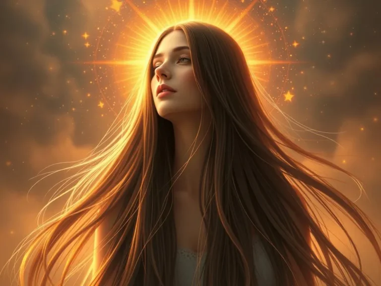 Long Straight Hair Spiritual Meaning: A Journey to Inner Peace and Connection