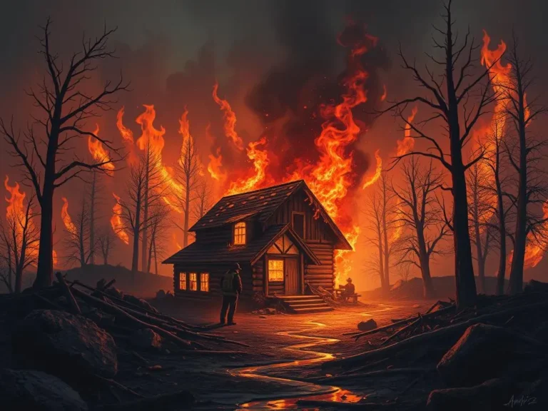 Losing Everything in a Fire Spiritual Meaning: A Journey of Renewal and Transformation