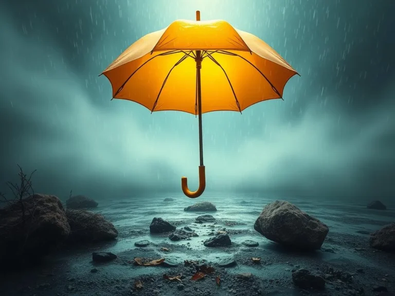 Lost Umbrella Spiritual Meaning: Discovering Hidden Messages in Everyday Life