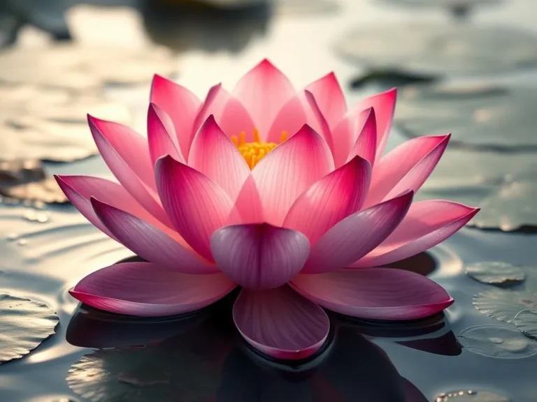 Lotus in Water Spiritual Meaning: Discovering Inner Peace and Transformation