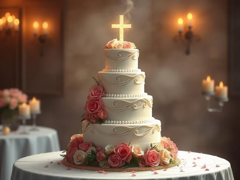 Making a Wedding Cake Spiritual Meaning: A Sweet Symbol of Love and Unity