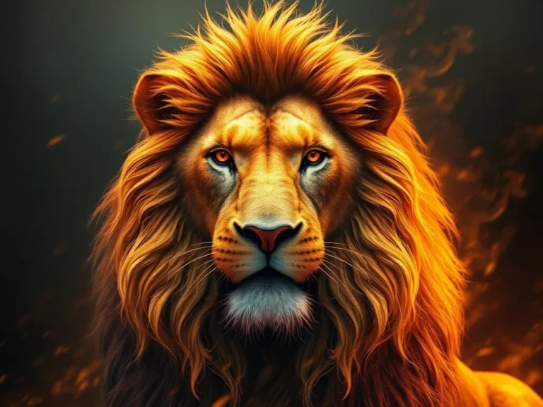 Male Lion Spiritual Meaning: Embracing Strength and Courage