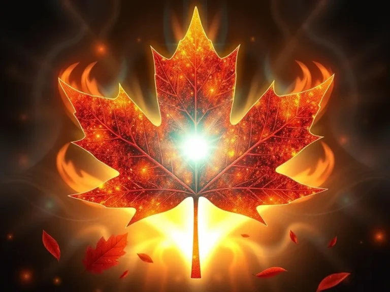 Maple Leaf Spiritual Meaning: Unveiling Nature’s Gentle Wisdom