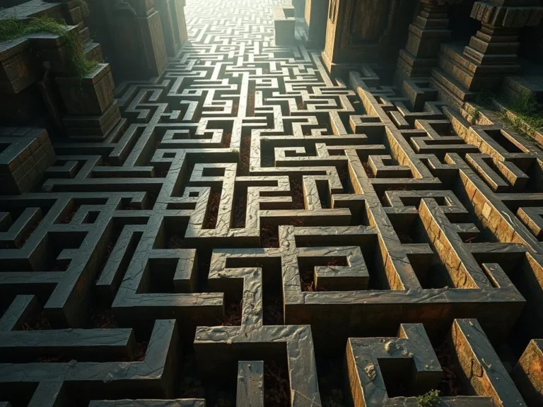 Maze Game Spiritual Meaning: Discovering Your Inner Path