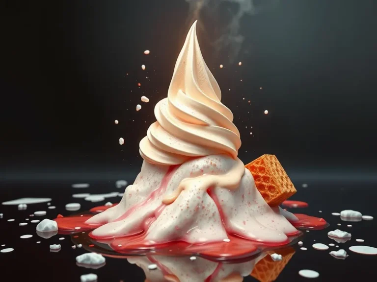 Melting Ice Cream Spiritual Meaning: Discovering Life’s Sweet Lessons