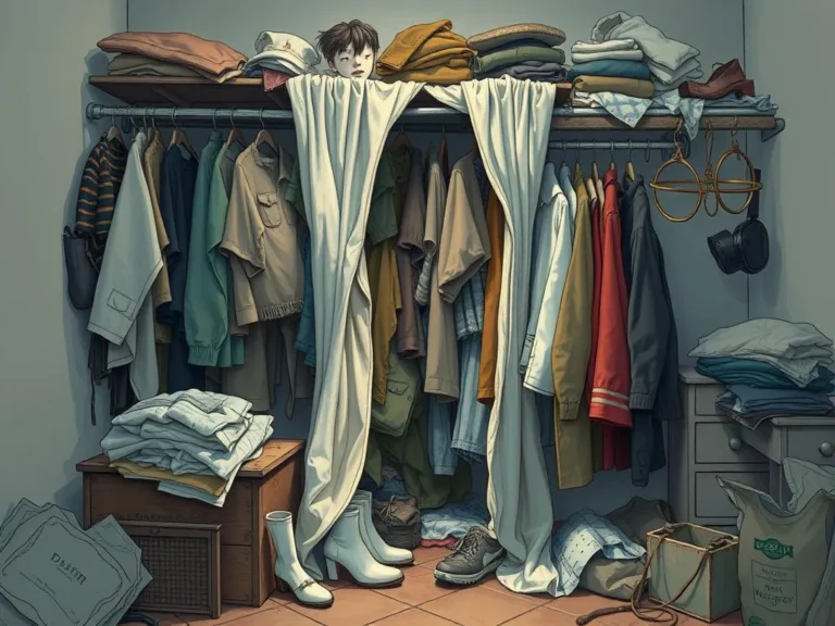 Messy Wardrobe Spiritual Meaning: Understanding the Clutter in Your Life