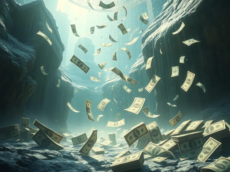 Money and Falling Spiritual Meaning: Understanding the Connection Between Wealth and Spirituality