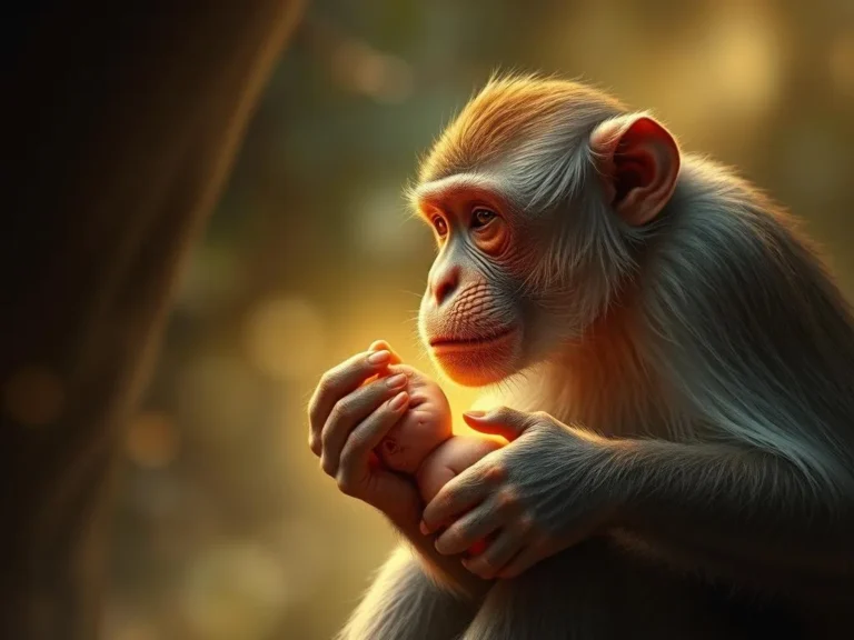 Monkey Giving Birth Spiritual Meaning: Unveiling the Mystical Layers of Life