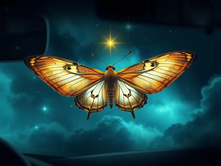 Moth in Car Spiritual Meaning: Unraveling the Mysteries of Life’s Little Visitors