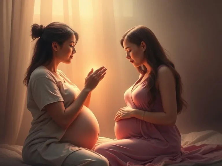 Mother Getting Pregnant Spiritual Meaning: A Journey of Creation and Connection