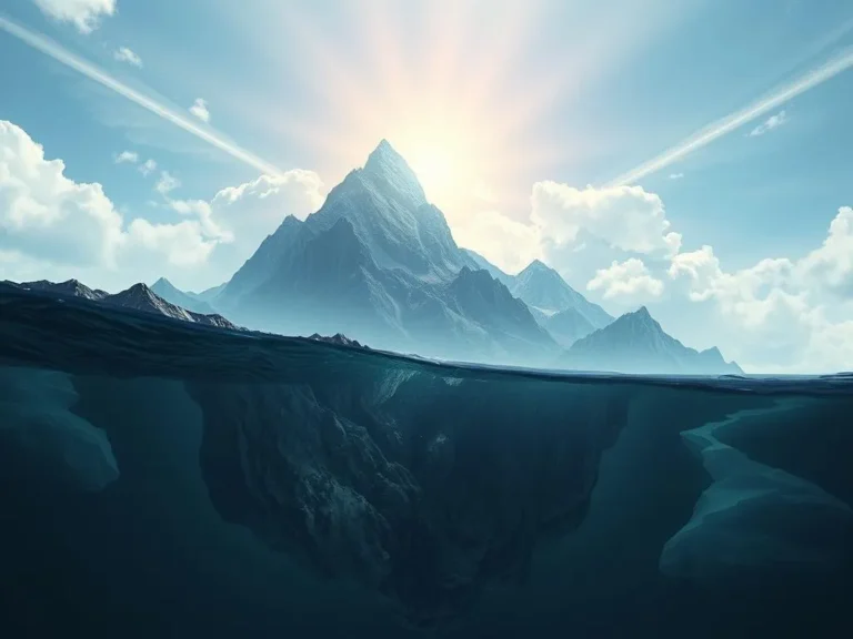Mountains Sunk Below the Sea Spiritual Meaning: Discovering Hidden Depths