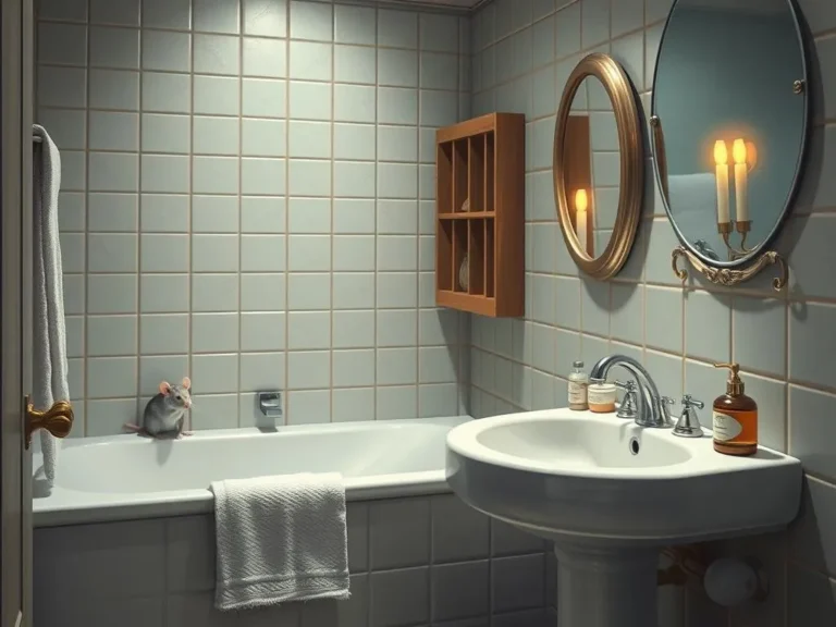 Mouse in Bathroom Spiritual Meaning: Discovering Hidden Messages