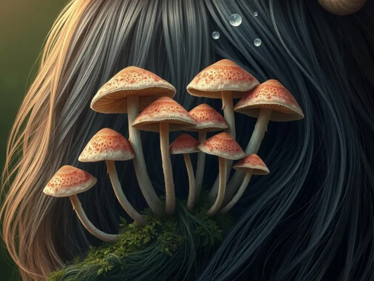 Mushrooms Growing in Hair Spiritual Meaning: An Unexpected Journey into the Mystical