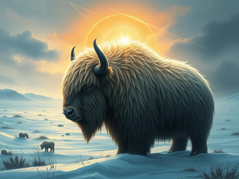 Muskox Spiritual Meaning: Discovering the Wisdom of the Arctic Guardian