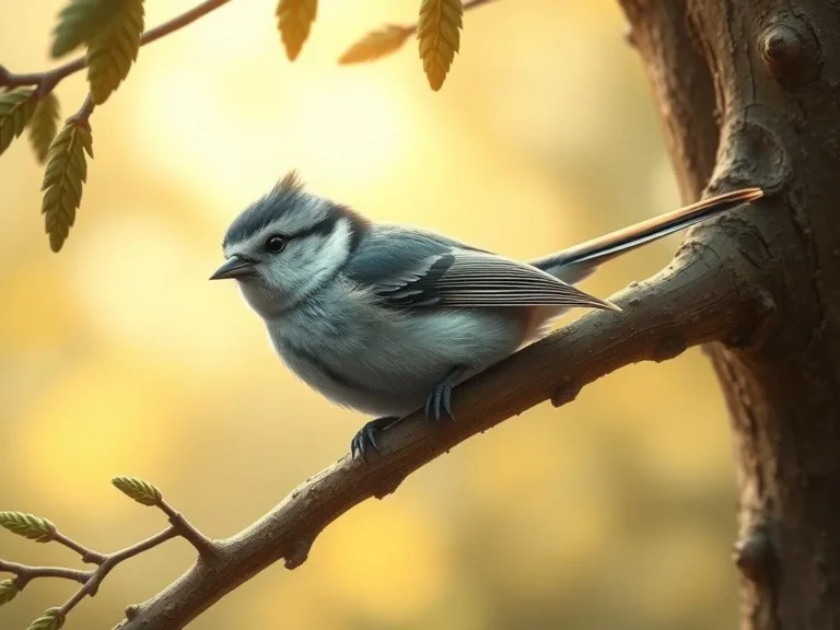 Oak Titmouse Spiritual Meaning: Discovering Wisdom in the Feathered Friend