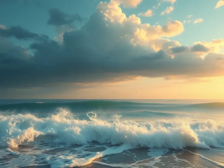 Ocean High Tide Spiritual Meaning: Exploring the Depths of Connection and Renewal