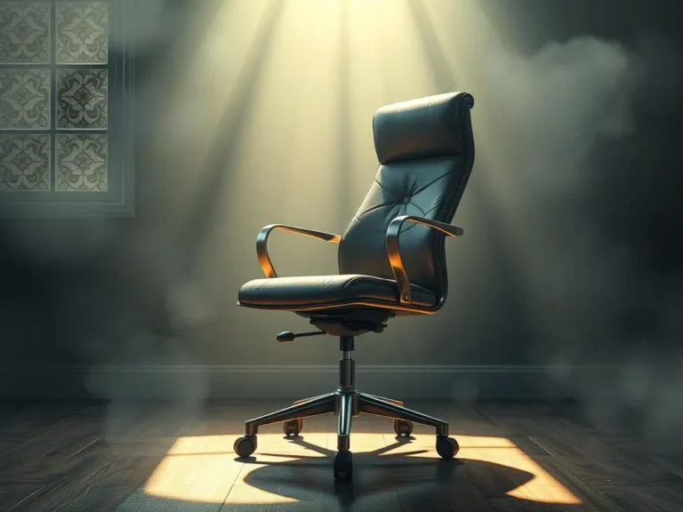 Office Chair Spiritual Meaning: Embracing Comfort and Inner Reflection