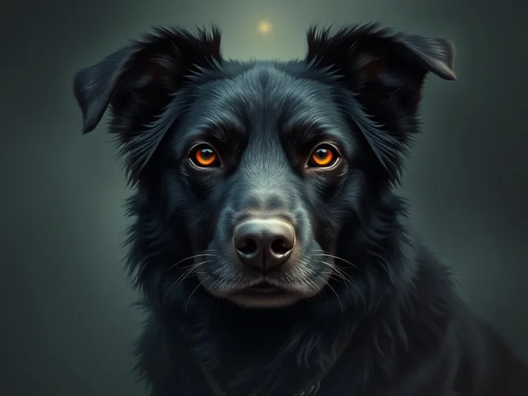 Old Black Dog Spiritual Meaning: Discovering the Depths of Our Spiritual Companions