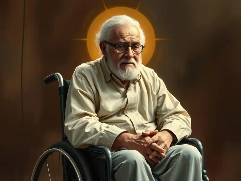 Old Man in Wheelchair Spiritual Meaning: Insights into Life’s Journey