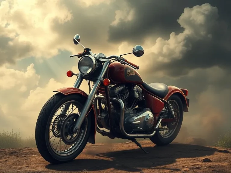 Old Motorcycle Spiritual Meaning: Exploring the Journey of Life and Freedom