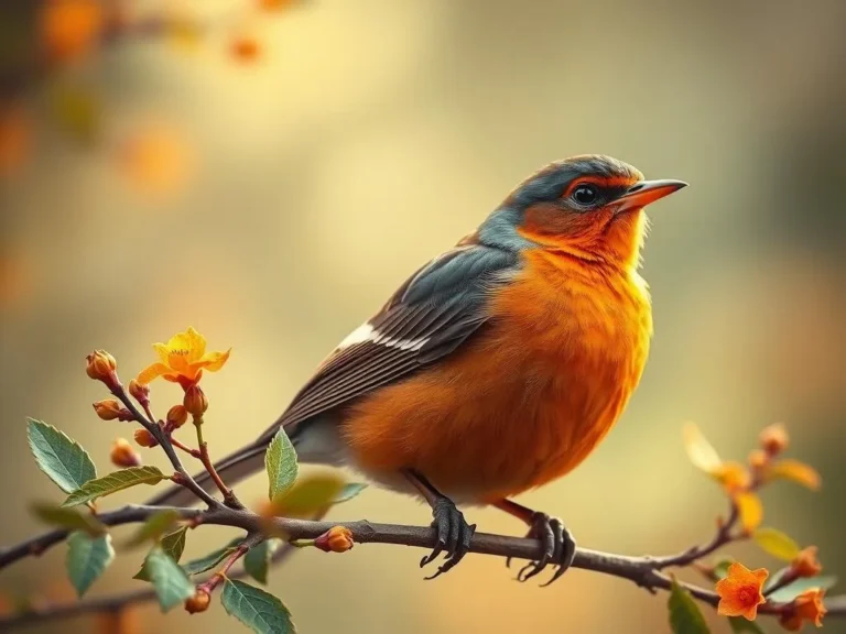 Orange Breasted Bunting Spiritual Meaning: Unlocking Nature’s Wisdom