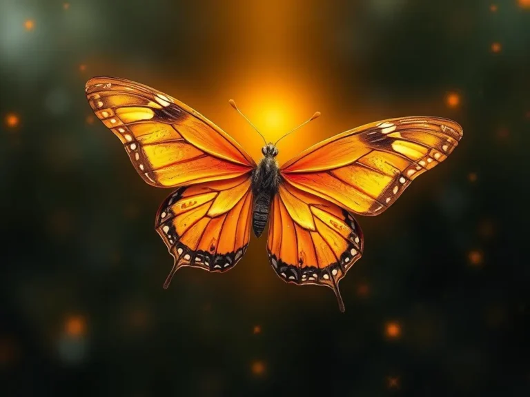 Orange Butterfly Spiritual Meaning: Unlocking the Mysteries of Transformation