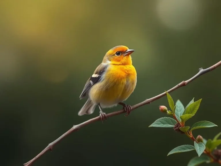 Orange Fronted Yellow Finch Spiritual Meaning: Discover the Vibrant Symbolism Behind This Enchanting Bird