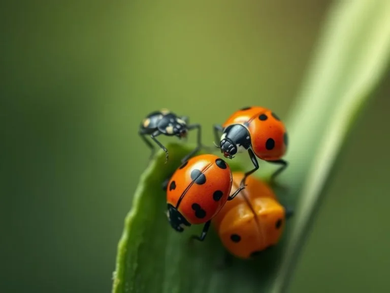 Orange Lady Bugs Spiritual Meaning: Discovering Joy and Transformation