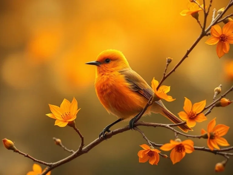 Orange Minivet Spiritual Meaning: Discovering the Depths of Nature’s Colors