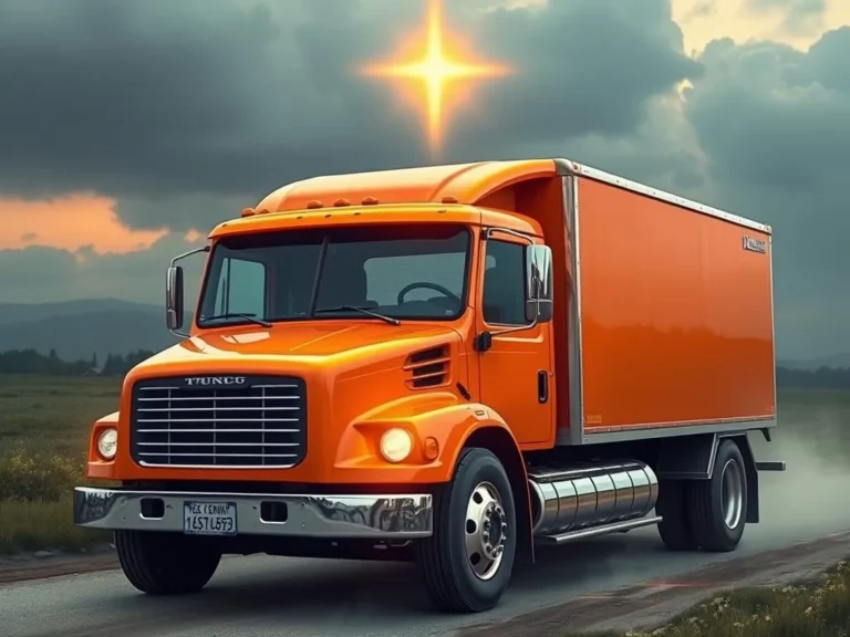 Orange Truck Spiritual Meaning: Discovering the Vibrant Path to Spiritual Awakening