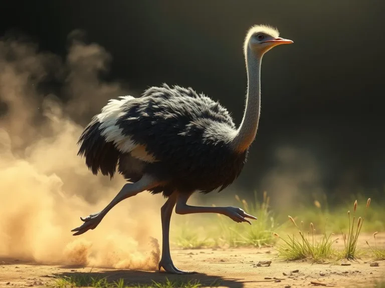 Ostrich Running Spiritual Meaning: Discovering Inner Strength and Freedom