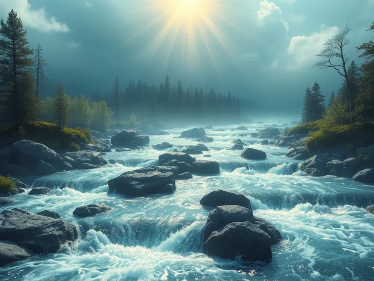 Overflowing River Spiritual Meaning: Discovering Abundance and Renewal