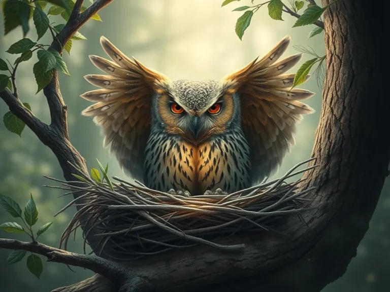 Owl Nest Spiritual Meaning: Discovering Wisdom in Nature’s Embrace
