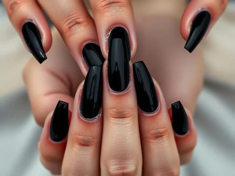 Painted Black Nails Spiritual Meaning: Unveiling the Mystical Insights Behind a Bold Choice