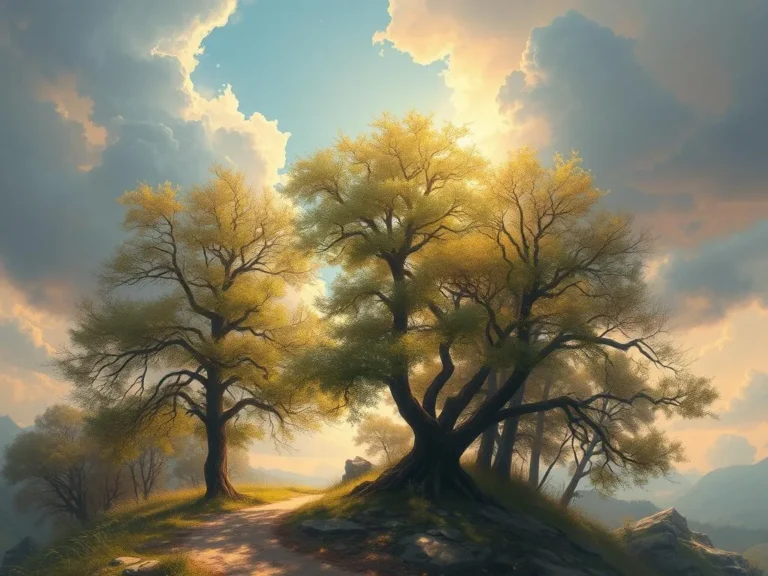 Painting Trees Spiritual Meaning: Discovering Nature’s Wisdom Through Art