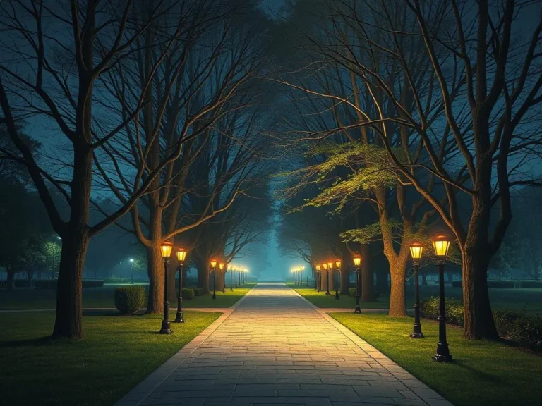 Park at Night Spiritual Meaning: Embracing the Mystical Wilderness